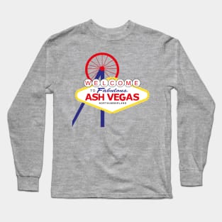 Welcome to Ash Vegas - Ashington Long Sleeve T-Shirt